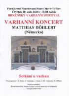   Varhann koncert v kostele Nanebevzet Panny Marie ve Vykov